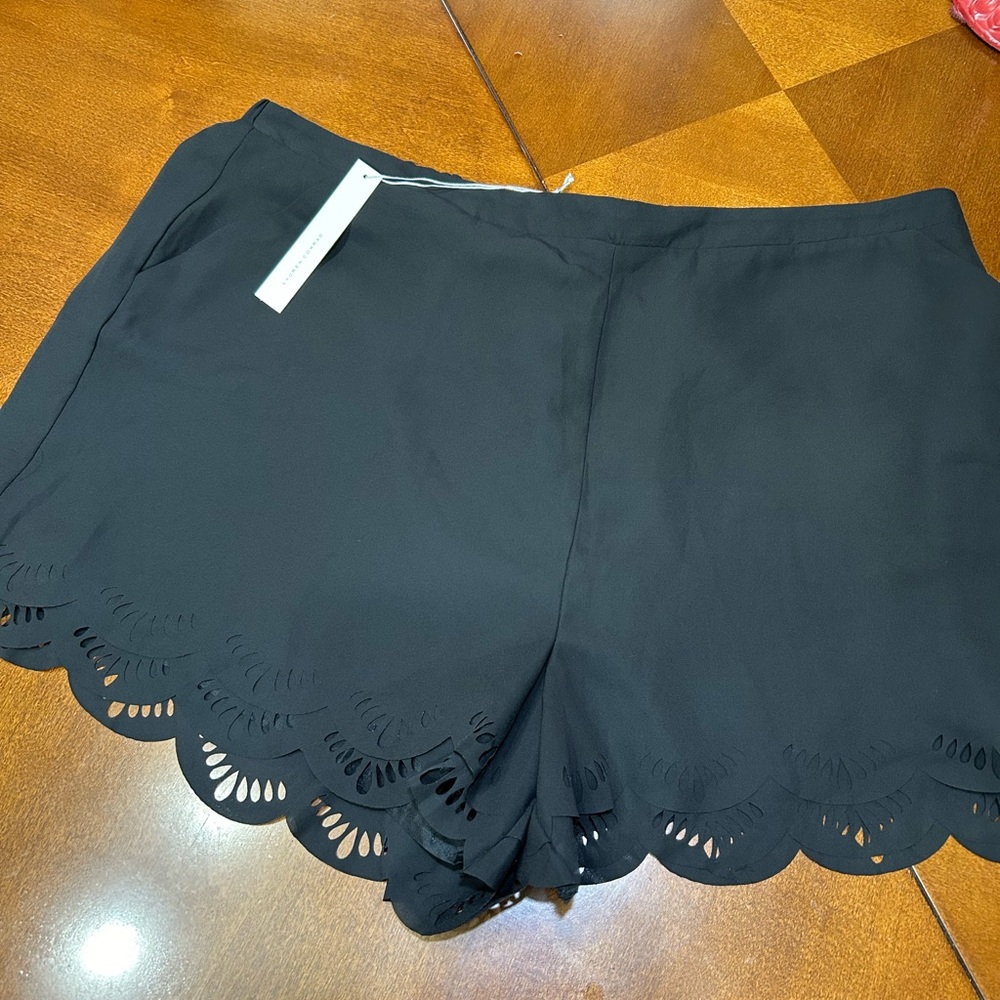 Black dressy shorts by LC LAUREN CONRAD